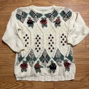 Vintage Knit Sweater Large